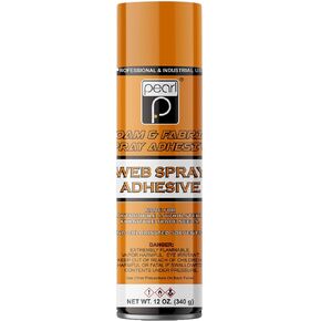 Pearl Professional Quality Multipurpose Spray Adhesive - Wide Spray Reach, Made in USA, Temporary and Permanent Bonding - 6oz Can in Saudi Arabia