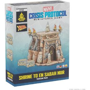 Marvel: Crisis Protocol Shrine to En Sabah Nur Terrain Pack - Apocalypse-Themed Terrain! Tabletop Superhero Game, Ages 14+, 2 Players, 90 Minute Playtime, Made by Atomic Mass Games