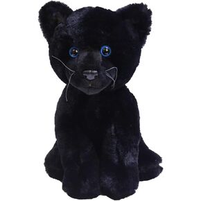 Plushland Black Panther Stuffed Animal – Realistic Plush Panther for Kids and Adults – 10 Inches.