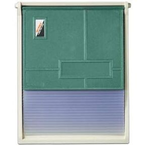 Carstens 16-Pocket Kardex-Visitray Document System for Leghes 11 "× 8.5" ، الأزرق