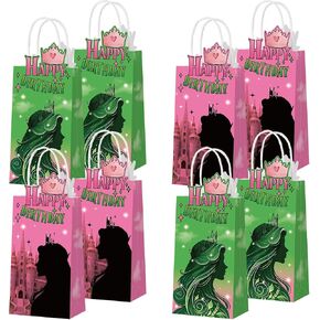 Kolldenn 24 Pcs Capybara Party Favor Bags with Handles Capybara Goodie Bags for Candy Gift Birthday Decoration Baby Shower Animals Events