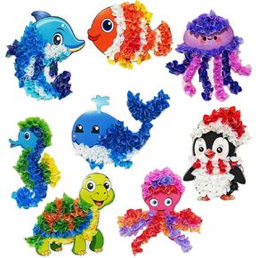 mom&myaboys Poke in Fun Art Kit for Kids DIY Princess Craft Set Birthday Gifts for Girls Ages4-8,Mess-Free Art for Children Fun Activity for Boys Old 3 4 5 6 7 8 9,Christmas Gift for Kid 3 Up