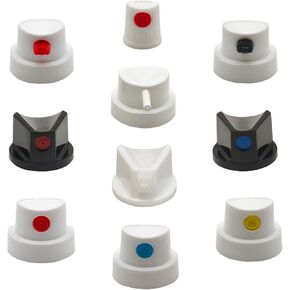 Spray Can Nozzle for Male Cans Bottle Nozzle Replacement - Spray Can Tips - for DIY Paint Art Street Art and Home Improvement (10)