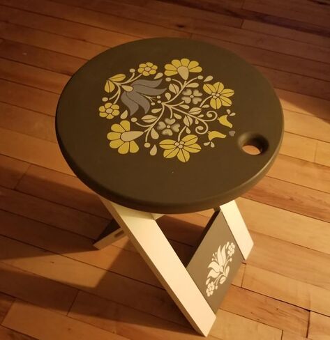 Talavera Stencil Reusable Tile Stencil Floral Folk Mexican Stencils for Painting on Wall Floor Furniture Wood Home Decor in Kuwait