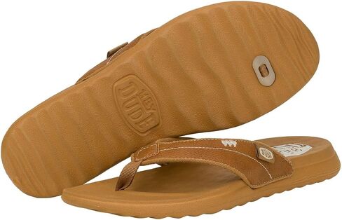 Hey Dude Women's Christi Flip Mono Electric Pink Size 10 | Women's Shoes | Women Slip-on Sandals | Comfortable & Light-Weight in Saudi Arabia