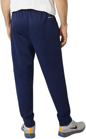 الركض ذو الأداء الرجالي من Eddie Bauer | بنطال للمشي لمسافات طويلة للرجال بجيوب جانبية بسحاب - رمادي كبير in Saudi Arabia
