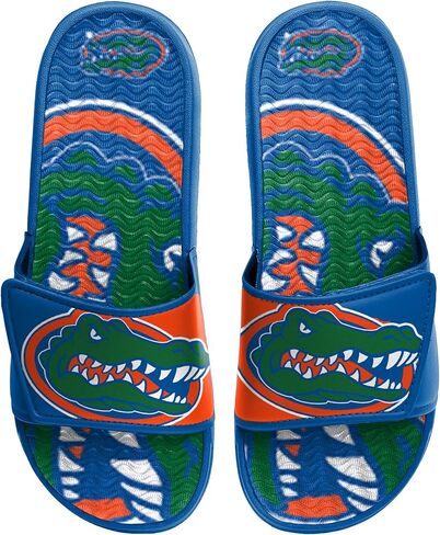 FOCO Colorado Buffaloes NCAA Mens Colorblock Big Logo Gel Slide - L in Kuwait