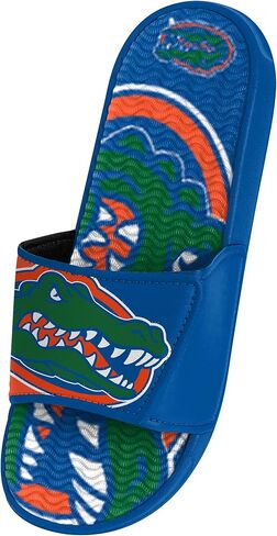 FOCO Colorado Buffaloes NCAA Mens Colorblock Big Logo Gel Slide - L in Kuwait