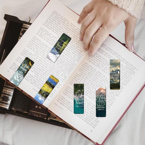 مرجعية مغناطيسية لآية الكتاب المقدس - 30 PCS كتاب مسيحي للكتاب التجمي in Saudi Arabia