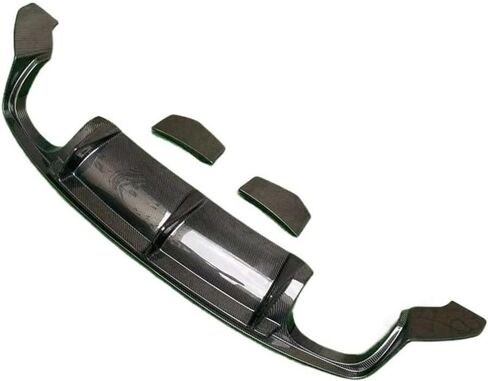 Car Bumper Rear Compatible for Audi TT TTS TTRS Carbon Fiber Back Lip Diffuser Rear Splitters Spoiler Car Accessories(Compatible for GED Carbon) in Saudi Arabia