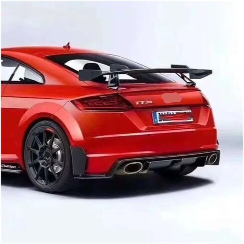 Car Bumper Rear Compatible for Audi TT TTS TTRS Carbon Fiber Back Lip Diffuser Rear Splitters Spoiler Car Accessories(Compatible for GED Carbon) in Saudi Arabia