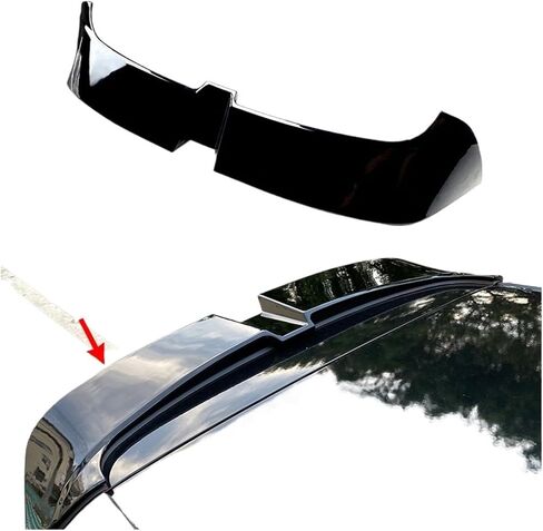 متوافق مع VW Golf 6 MK6 GTI R 2010-2013 Wing ABS Tail Trunk Lip Body Kits Trim ABS Gloss Black for Oettinger Style Trunk Spoiler in Kuwait