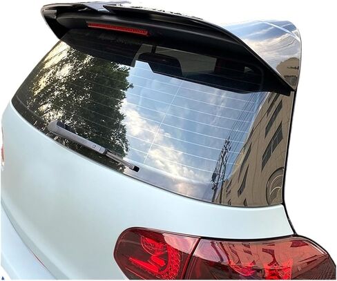 متوافق مع VW Golf 6 MK6 GTI R 2010-2013 Wing ABS Tail Trunk Lip Body Kits Trim ABS Gloss Black for Oettinger Style Trunk Spoiler in Kuwait