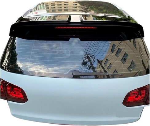 متوافق مع VW Golf 6 MK6 GTI R 2010-2013 Wing ABS Tail Trunk Lip Body Kits Trim ABS Gloss Black for Oettinger Style Trunk Spoiler in Kuwait