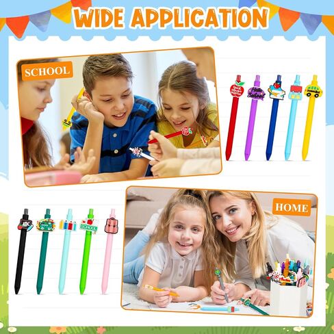 15 PCS Teacher Pens, Funny Cute Pen Black Ink Fine Point Smooth Writing Pens for Teachers, Cool Gifts Teacher Appreciation Ballpoint Pen Bulk for Students Back to School Office Supplies in Saudi Arabia