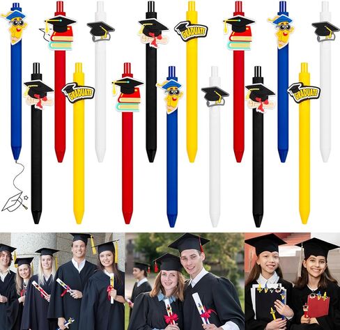 15 PCS Teacher Pens, Funny Cute Pen Black Ink Fine Point Smooth Writing Pens for Teachers, Cool Gifts Teacher Appreciation Ballpoint Pen Bulk for Students Back to School Office Supplies in Saudi Arabia