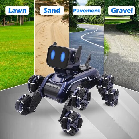 8WD Gesture Sensing Stunt RC Cars, Toys Gifts for Kids 6-12 Year Old Boys Girls, 2.4Ghz Remote Control Cars, Cool Lighting with Music, Gray (Blue) in Saudi Arabia