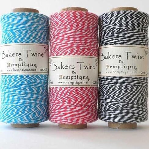 Hemptique Baker's Twine Spool 50-Gram, Lime in Saudi Arabia