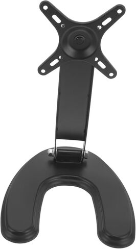 Happyyami Tv Stand Base for LCD Monitors No Drill Installation Metal Bracket for Home Office and Shops Stable Support for Flat Screens in Saudi Arabia