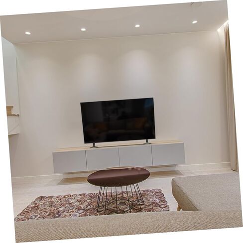 Happyyami Tv Stand Base for LCD Monitors No Drill Installation Metal Bracket for Home Office and Shops Stable Support for Flat Screens in Saudi Arabia