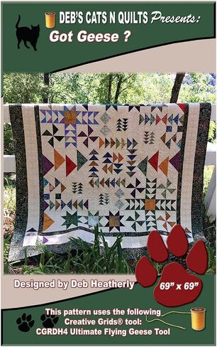 Got Geese ? Quilt Pattern by Deb Heatherly in Saudi Arabia