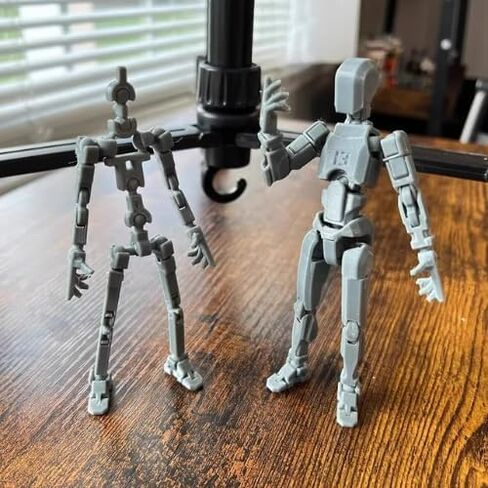 Dumwick Titan 13 Action Figure,2026 New Lucky Robot 13 Action Figures,3D Printed Action Figure,Dummy Robot 13 Action Figures Desktop Decorations Game Gifts (9 pcs) in Saudi Arabia