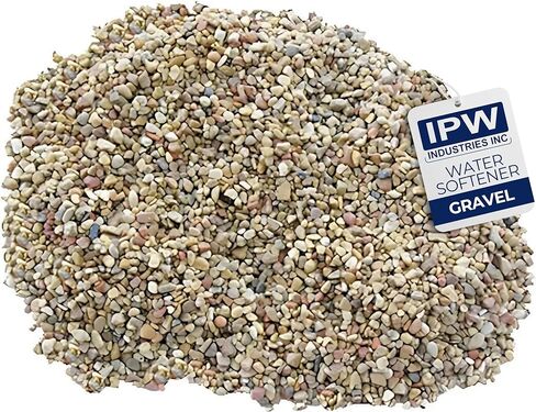 IPW Industries Water Softener Gravel - Garnet Filter Bed Media for Filter Tanks, Water Conditioners, and Water Softeners - Pure Filtration Grade Bedding Perfect for Backwashing Tanks (15 Lbs) in Saudi Arabia