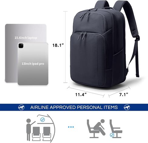 BANGE Laptop Backpack Fits for 15.6 Inches, Commute Backpacks for Daily Working,Business, Travel, Waterproof Work Bag for Men and Women in Saudi Arabia