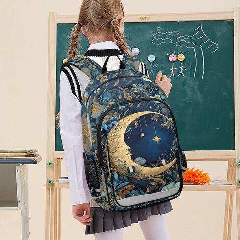 ALAZA Cute Cavalier King Charles Dog Heart Travel Laptop Backpack, 17 inch Large Laptops Backpack Business Computer Bag Casual Daypack in Saudi Arabia
