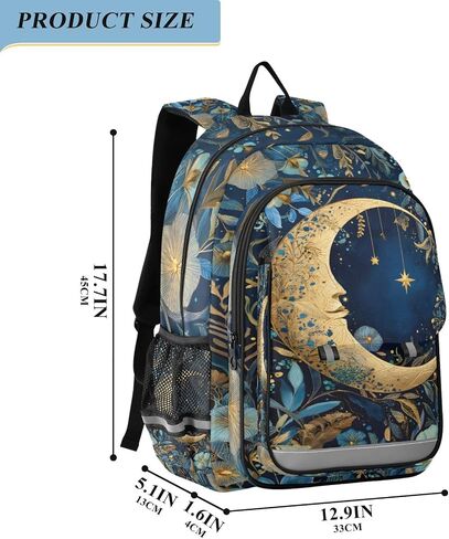 ALAZA Cute Cavalier King Charles Dog Heart Travel Laptop Backpack, 17 inch Large Laptops Backpack Business Computer Bag Casual Daypack in Saudi Arabia
