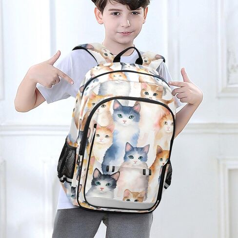 ALAZA Cute Cavalier King Charles Dog Heart Travel Laptop Backpack, 17 inch Large Laptops Backpack Business Computer Bag Casual Daypack in Saudi Arabia