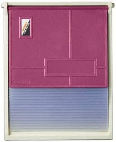 Carstens 16-Pocket Kardex-Visitray Document Filing System for 11" x 8.5" Sheets, Blue in Saudi Arabia