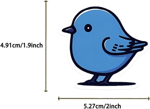 50 PCS Cute Kawaii Animal Stickers Anime Stickers for Kids Teens Girls Adults Waterproof Vinyl Cartoon Stickers Pack for Water Bottle Laptop Luggage Phone (Blue Animals) in Saudi Arabia