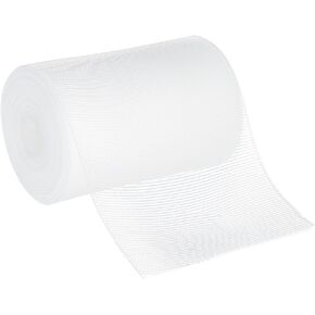 BENECREAT 10.93 Yards Translucent Drapery Buckram, 3.93 Inch Nylon Sew-in Fabrics Drapes,White Heading Tape for Curtains Sewing Accessories