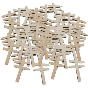 Mini Wooden Directional Signs Set for Model Train Layouts, Set A, As described