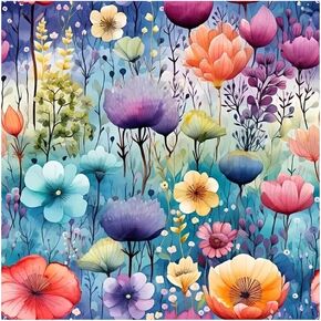 Stalente Diamond Painting Kits for Adults Flower, 5D DIY Diamond Art Kits for Beginners Round Full Drill Diamond Painting for Home Wall Decoration Gift 12×12inch