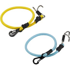 1/18 1/24 Scale Crawler Kinetic Winch Strap Tie Down Straps Rescue Trailer Hook for TRX4M Bronco SCX24 Power Wagon FCX24 K5 Enduro24 (Black&Red)