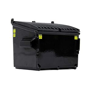 First Gear. Refuse Trash Bin Black 1/34 Diecast Model 90-0533