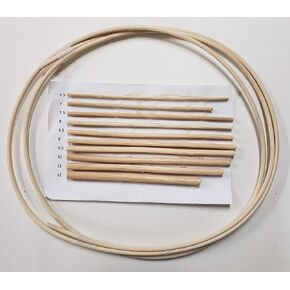 Spline for Cane Chairs, Any Size #6.5 to #10, Price is per 6' Length (9)