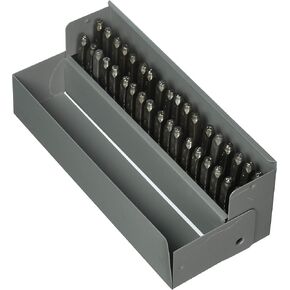 CH Hanson 21625 1/8" Heavy Duty Letter & Number Set