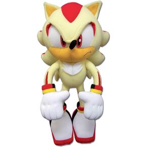 Sonic The Hedgehog Great Eastern GE-52631 Super Shadow Plush, 12", Multicolor, (Model: New_52631)