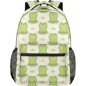 Daypack Backpacks 16 Inch Bookbags for Students, Ice Cream School Backpack Laptop Shoulder Bag Daypack for Travel Hiking Camping, Casual Daypack for Girls Boys Women Men