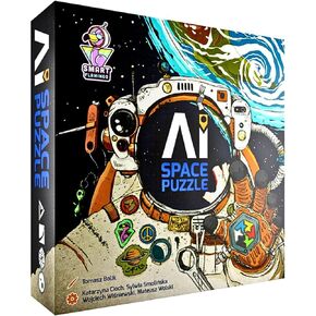A.I. Space Puzzle, Strategy Board Game, for 2 to 5 Players and Ages 8+, Portal Games