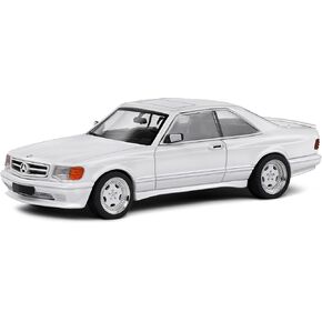 1:43 Mercedes SEC 560 AMG WIDEBODY Classic White 1990