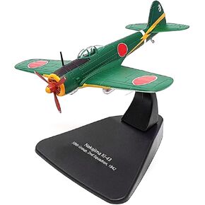 Nakajima Ki-43 Hayabusa Fighter Plane 50th Group, 2nd Squadron, (1942) "Oxford Aviation Series 1/72 Diecast Model Airplane by Oxford Diecast AC097