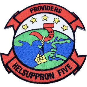 HC-5 Squadron Patch – with Hook and Loop