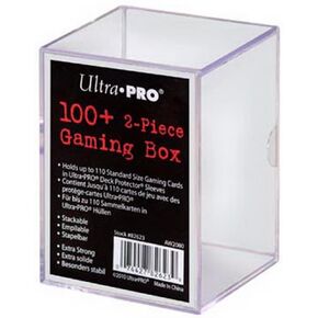 Ultra Pro 82623 100 Plus 2-Piece Gaming Box by Ultra Products