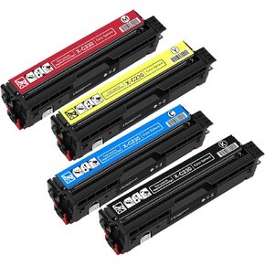 4 Pack for Xerox C230/C235 Toner Cartridge Replacement High Capacity 5500-4500 Pages Compatible 006R04383 006R04384 006R04385 006R04386 Printer (Black/Cyan/Magenta/Yellow)