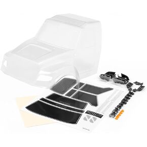Traxxas 8823 - TRX-6 Ultimate RC Hauler Body, Clear/Unpainted