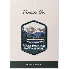 Rocky Mountain National Park Iron-On Embroidered Patch